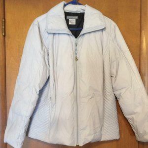 CLIFFORD & WILLS ICE BLUE DOWN& FEATHER SKI JACKET